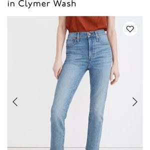 Madewell Vintage Crop Jeans